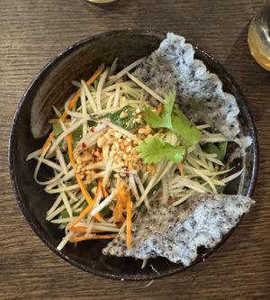 Papaya salad.  at Vegang in Berlin