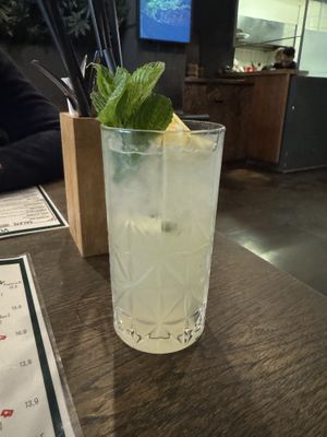 Ginger lemonade.  at Vegang in Berlin