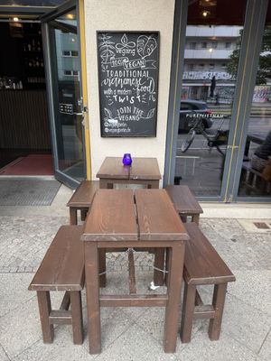 Outside.  at Vegang in Berlin