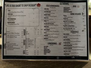 Menu (1/2).  at Vegang in Berlin