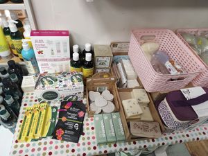 Soaps and creams at Food for Life in Kilkenny