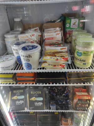 Cheeses and iogurts at Food for Life in Kilkenny