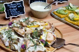 Buffet at Dorf Cafe Blüte in Lenzing