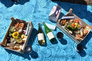 Brunch box to go at Dorf Cafe Blüte in Lenzing