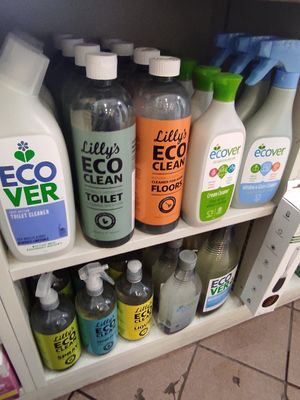 Cleaning products at The Little Green Grocer in Kilkenny