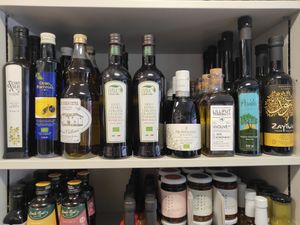Olive oils at The Little Green Grocer in Kilkenny