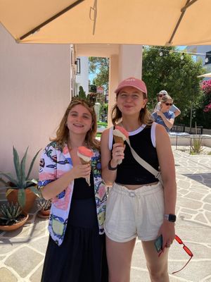   at Gelateria Ksilaki in Nikitas