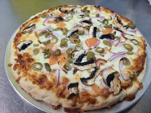 You can also build your own pizza, add any toppings you would like. Enjoy the versatility our restaurant offers.   at Taste of Tel Aviv in Houston