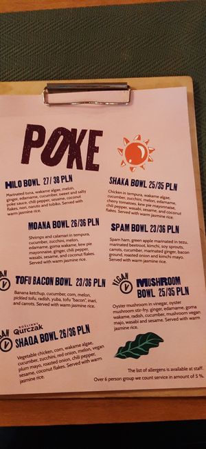 Pokebowl at Hilo in Krakow