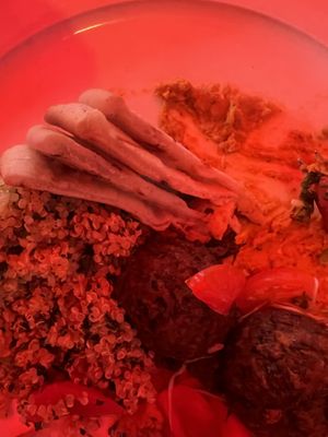 Falafel￼  at Crown & Bull in Dunedin