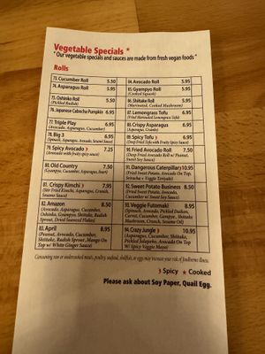   at Sushi Jin Next Door in Alexandria