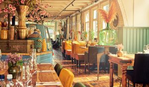 Restaurant inside  at La Vita E Bella in Midlaren