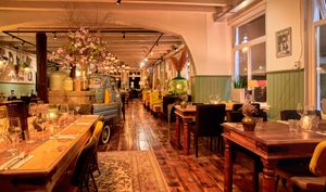 Restaurant inside  at La Vita E Bella in Midlaren