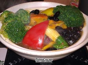 Sesame Veggies at Kuan Xin Yuan - Easy House - Nantun District in Taichung