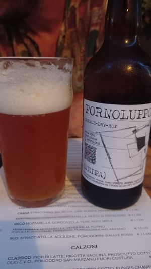 Birra IPA at Pepenero in Sarzana