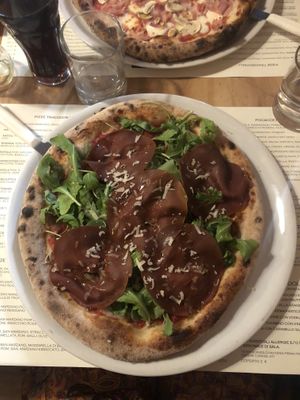 Pizza Parma veg   at Pepenero in Sarzana