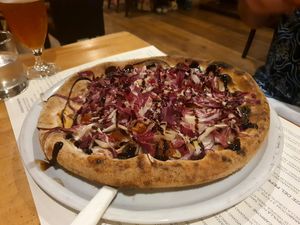 Balsamic veg mozzarella di riso at Pepenero in Sarzana