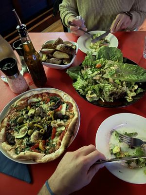 Our meal (all this plus dessert was under €50)  at The Blue Zone in Dingle