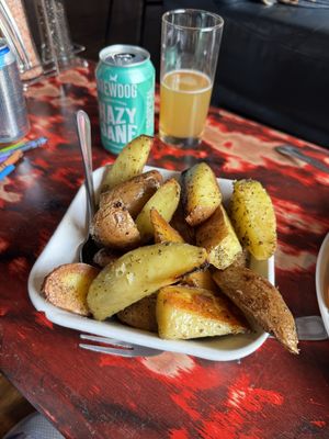 Garlic Potato Wedges   at The Blue Zone in Dingle