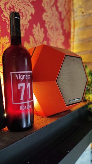 Wine at Fisheye in Rome