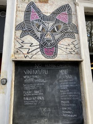 Menù  at Fisheye in Rome