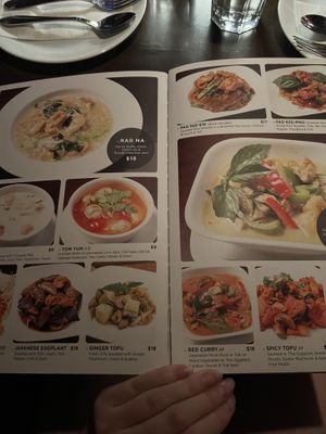 Vegan menu 2 & 3  at Nora Thai in Brooklyn