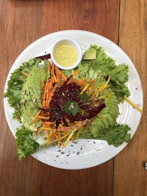 Vegan burritos   at Saludpan in Medellin