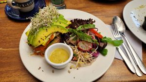 Lasaña raw at Saludpan in Medellin