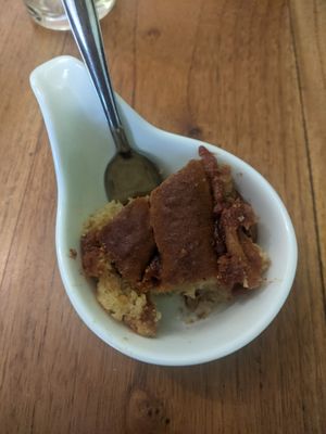 Dessert of Menú del Día Vegetariano (22.500 COP) - 4/5 at Saludpan in Medellin