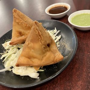 samosa  at Naturally Desi in San Diego