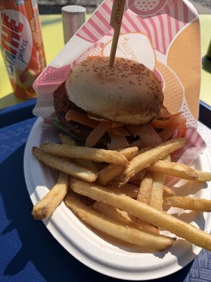 Hamburger vegano   at Copelia in Padenghe Sul Garda