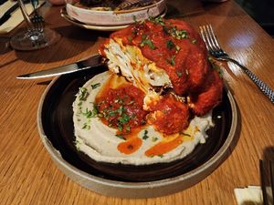 Roasted cauliflower at Komune in Hong Kong Island