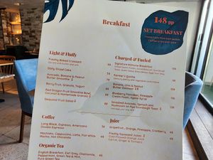 Breakfast menu - July 23 at Komune in Hong Kong Island