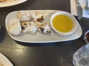 Beautiful dough balls. These came with amazing chilli oil.  at Proove Pizza in Hertford