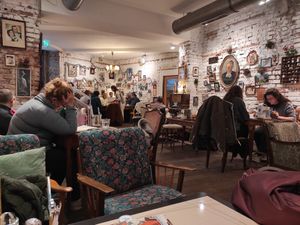 Inside at Vollpension in Vienna