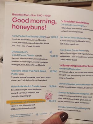 Vegan options at Vollpension in Vienna