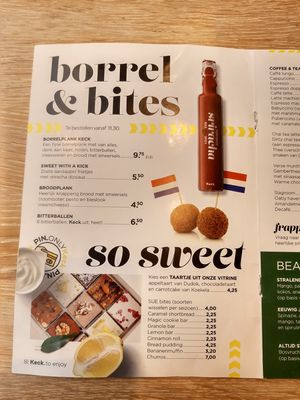 Menu 1 at Keck. in Gouda