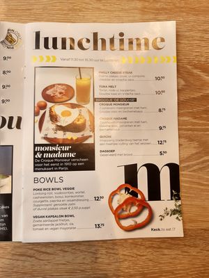 Menu 3 at Keck. in Gouda