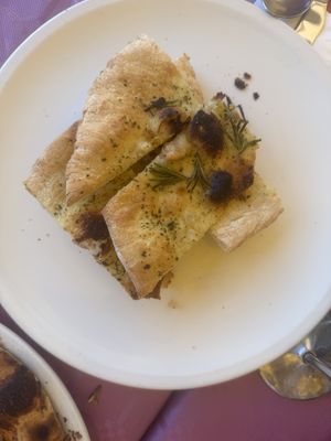 Garlic Focaccia   at Churchill in Munxar