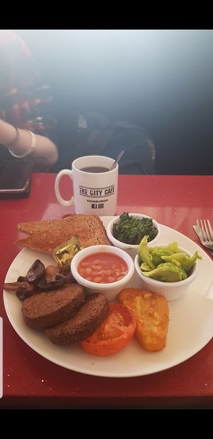  at The City Cafe in Edinburgh