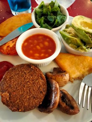 Breakfast at The City Cafe in Edinburgh