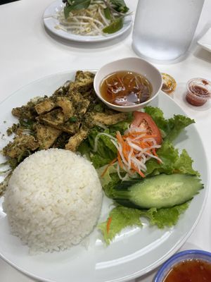 Lemongrass tofu   at Pho Ka in National City