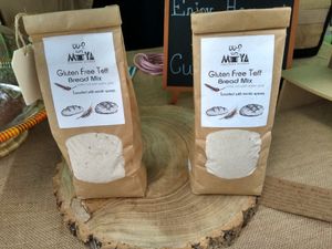 Teff bread mix at Muya in London