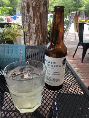 Ginger beer  at Justo in Merida
