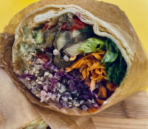 Rainbow Burrito at La Pastec in Seignosse