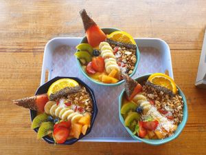 Smoothie Bowls at La Pastec in Seignosse