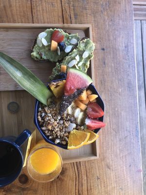 Açai Bowl at La Pastec in Seignosse