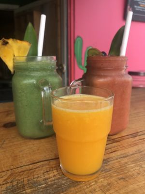 Smoothies at La Pastec in Seignosse