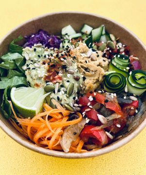 Buddha Bowl at La Pastec in Seignosse