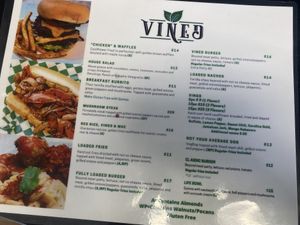   at Vined The Vegan Experience in North Charleston